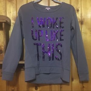 Juicy Couture “I Woke Up Like This” Sweater